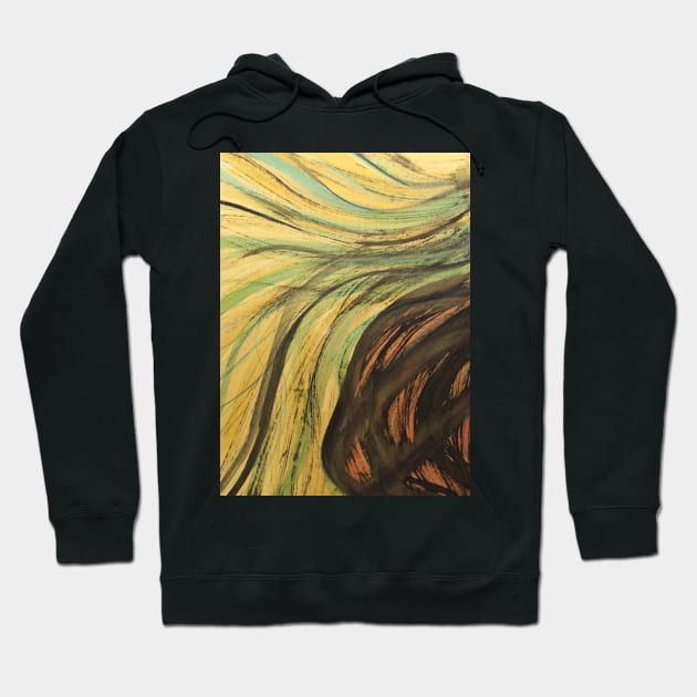 Ink & Charcoal #2 Hoodie by DomaDART